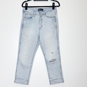 Gap High Rise Distressed Vintage Slim Jeans Women's Size 4 / 27